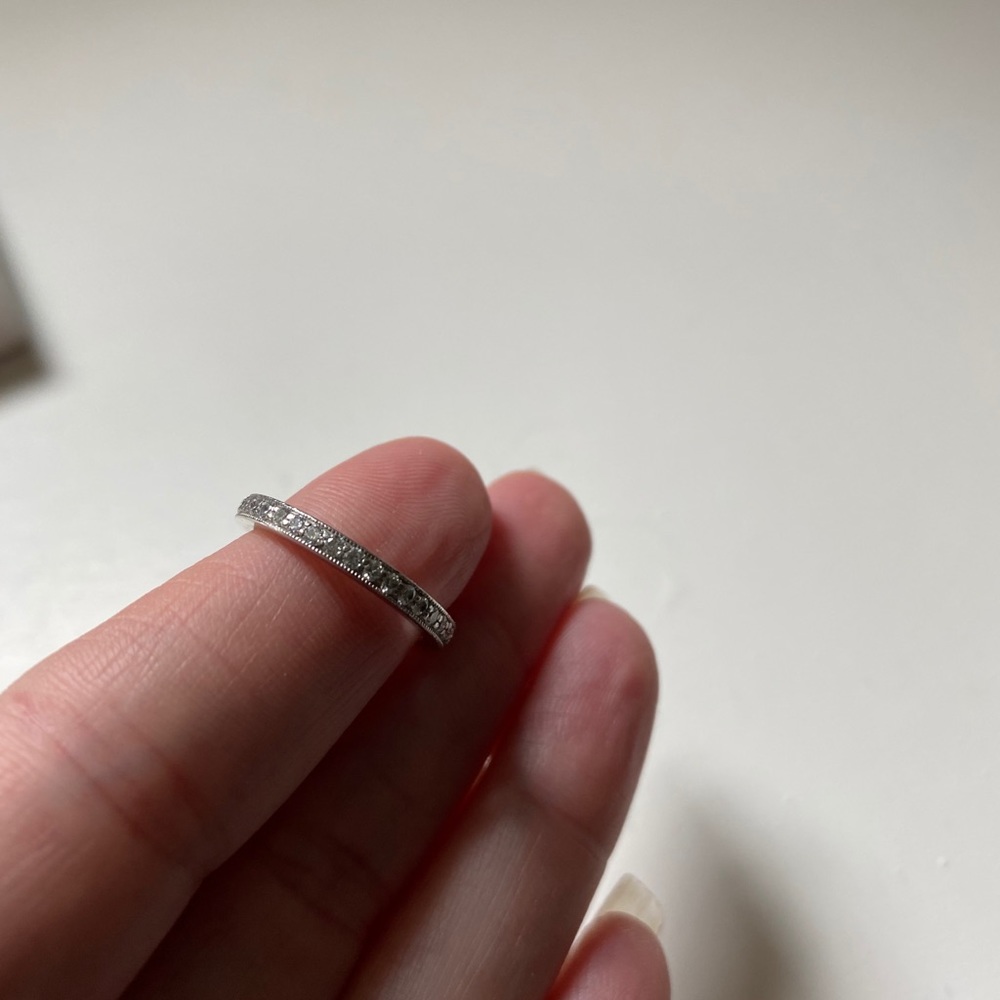 Tiffany’s legacy diamond band